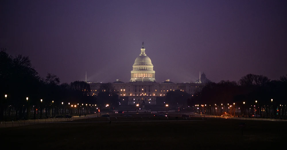 Rainy Evening on Capitol Hill