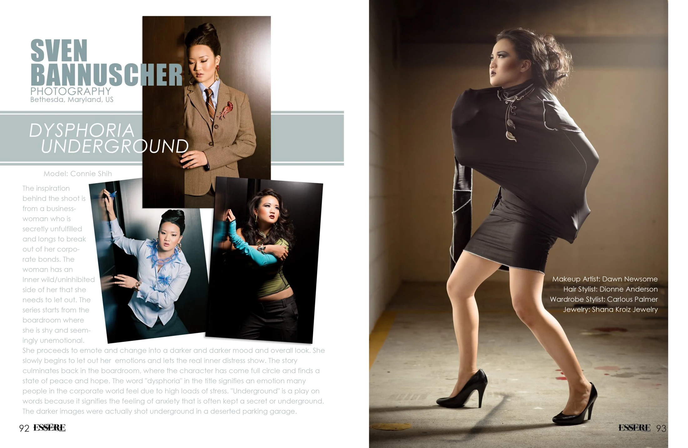 Essere Magazine — Editorial Shoot