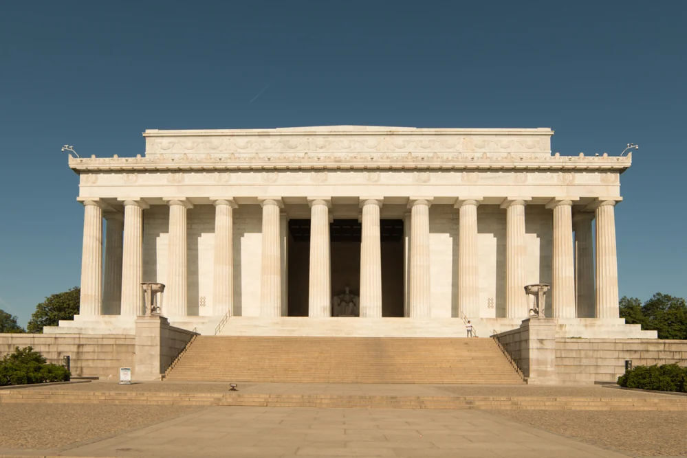 Abraham Lincoln Memorial in Washington D.C.